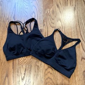 Fabletics Black Sports Bras Bundle